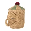 Paniers De Rangement|Rangements Pour Les Chambres D'Enfants<Bloomingville Panier Bobo avec couvercle 35x50 cm, Naturel