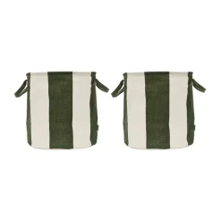 Paniers De Rangement<OYOY Panier de rangement Kara medium Ø32x32 cm 2 pièces, Dark Green