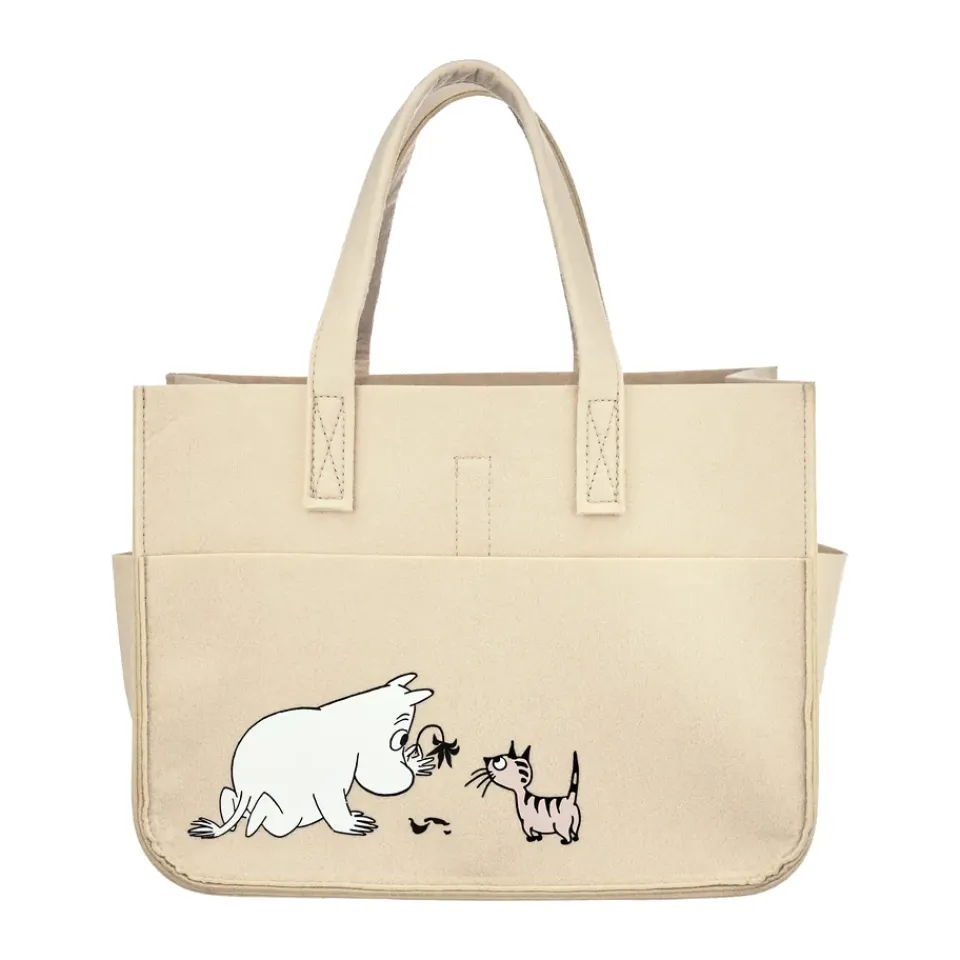 Boites & Bocaux<Muurla Panier de rangement Mumin pets 25x40 cm, Beige