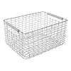 Paniers De Rangement<KORBO Panier de rangement Rectangular 15, Acier résistant à l'acide