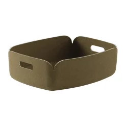 Paniers De Rangement<Muuto Panier de rangement Restore, petit, Brown Green