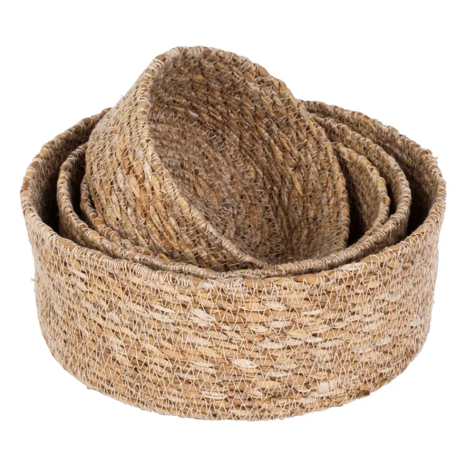 Paniers De Rangement<Dixie Panier Emil seagrass small Lot de 4, Nature