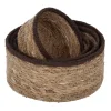 Paniers De Rangement<Dixie Panier Emil seagrass small Lot de 4, Naturel-marron