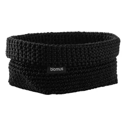 Paniers De Rangement<Blomus Panier en textile Tela L 12x20 cm, Noir