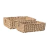 Paniers De Rangement<ERNST Panier 2 pièces, Naturel