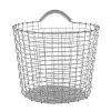 Paniers De Rangement<KORBO Panier bin 16, acier inoxydable