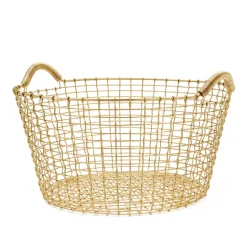 Paniers De Rangement<KORBO Panier Classic 35, laiton