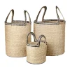 Paniers De Rangement<Broste Copenhagen Panier Lykke 3 pièces, Natural-black