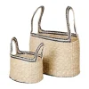 Paniers De Rangement<Broste Copenhagen Panier Lykke 2 pièces, Natural-black