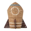 Paniers De Rangement|Rangements Pour Les Chambres D'Enfants<Bloomingville Panier Space en rotin avec couvercle 31x35 cm, Naturel