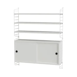 Étagères & Systèmes De Rayonnage<String Panneau mural , Blanc, 50x20 cm, lot de 2