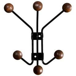 Cintres & Portants<Maze Patère Bill XS, Noir-marron foncé