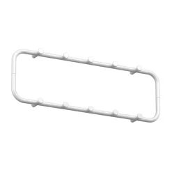 Crochets & Portemanteaux Muraux<Essem Design Patère Classic 60 cm, Blanc