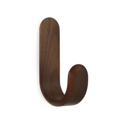 Crochets & Portemanteaux Muraux<Normann Copenhagen Patère Curve, Noyer