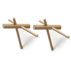 Cintres & Portants<Normann Copenhagen Patère en bois Normann Sticks, neutre lot de 2
