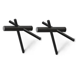 Cintres & Portants<Normann Copenhagen Patère en bois Normann Sticks, noir lot de 2