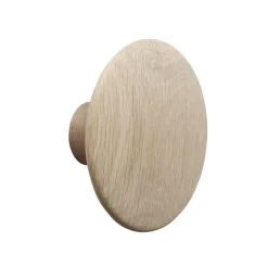 Crochets & Portemanteaux Muraux|Rangements Pour Les Chambres D'Enfants<Muuto Patère The Dots chêne, moyen chêne