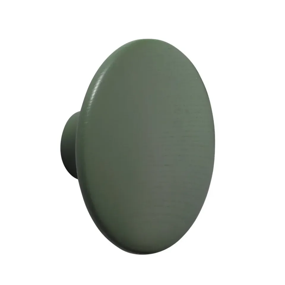 Crochets & Portemanteaux Muraux|Rangements Pour Les Chambres D'Enfants<Muuto Patère The Dots dusty green (vert), moyen