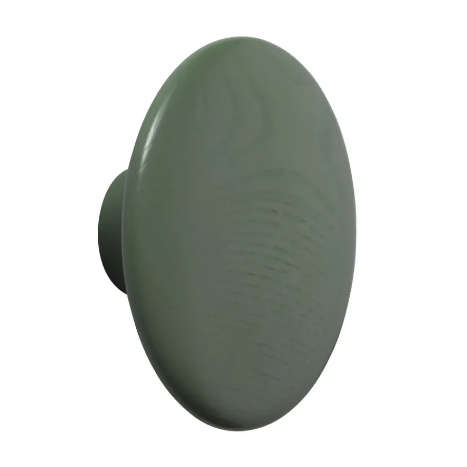 Crochets & Portemanteaux Muraux|Rangements Pour Les Chambres D'Enfants<Muuto Patère The Dots dusty green (vert), grand