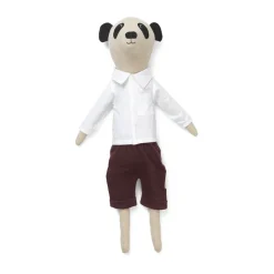 Accessoires Pour Chambre D'Enfants|Accessoires Pour Chambre D'Enfants<Ferm Living Peluche Panda Teddy, Naturel