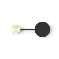 Cintres & Portants<Audo Copenhagen Petit crochet à vêtements Afteroom, Laiton-noir