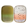 Accessoires Décoratifs|Plateaux Décoratifs<HKliving Petit plateau 70's lot de 2, Asteroids / Grass