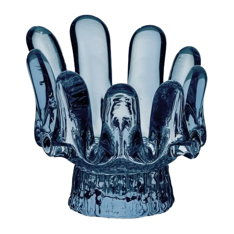 Photophores<Kosta Boda Photophore en verre circulaire Solros 9,2 cm, Bleu