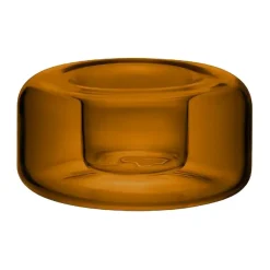 Photophores<Kosta Boda Photophore Happy 4,7 cm, Ambre