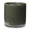 Photophores<Broste Copenhagen Photophore Solai Hurricane, Dark Green, Ø8 cm