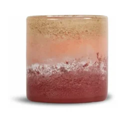 Vases<Byon Photophore-Vase Calore M Ø15cm, Rose-beige-bordeaux