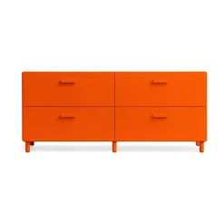 Commodes & Caissons De Rangement<Relief Pied de connexion lot de 2, Orange