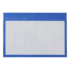 Calendriers & Carnets De Note<Design Letters Planificateur hebdomadaire , Cobalt blue