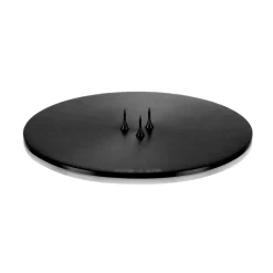 Photophores<Ester & erik Plat à bougie Ø12 cm mat, Noir