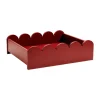 Accessoires Décoratifs|Plateaux Décoratifs<TÔNN furniture Plateau Bump 35x41 cm, Burgundy