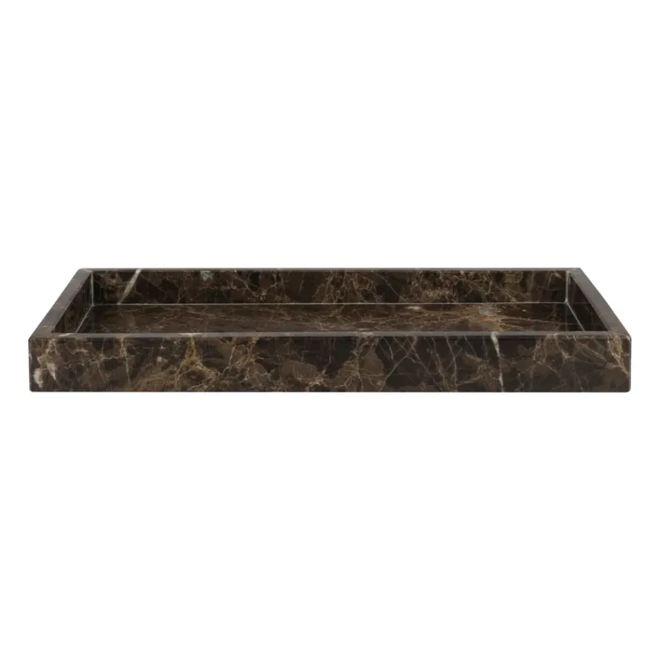 Accessoires Décoratifs|Plateaux Décoratifs<Mette Ditmer Plateau décoratif Marble 16 x 31 cm, Marron