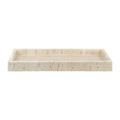Accessoires Décoratifs|Plateaux Décoratifs<Mette Ditmer Plateau décoratif Travertine 16x31 cm, Linen