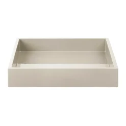 Accessoires Décoratifs|Plateaux Décoratifs<Mojoo Plateau de décoration laqué Lux 19x19x3,5 cm, Latte