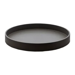 Accessoires Décoratifs|Plateaux Décoratifs<Mojoo Plateau de décoration laqué Matt Ø30x4 cm, Black