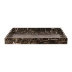 Accessoires Décoratifs|Plateaux Décoratifs<Mette Ditmer Plateau de décoration Marble large 30x40 cm, Brown