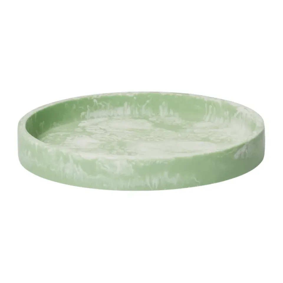 Accessoires Décoratifs|Plateaux Décoratifs<Ferm Living Plateau de décoration Mist Ø20 cm, Seafoam