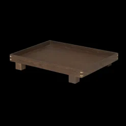 Accessoires Décoratifs|Plateaux Décoratifs<Ferm Living Plateau en bois Bon small, Smoked oak