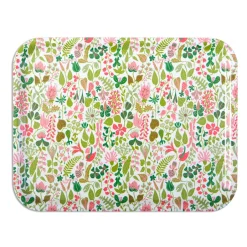 Accessoires Décoratifs|Plateaux Décoratifs<Opto Design Plateau Herbarium rose, 36x28 cm