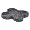 Accessoires Décoratifs|Plateaux Décoratifs<Humdakin Plateau Terrazzo 27 cm, Noir