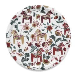 Accessoires Décoratifs|Plateaux Décoratifs<Arvidssons Textil Plateau Leksand Ø38 cm, Édition anniversaire 30 ans