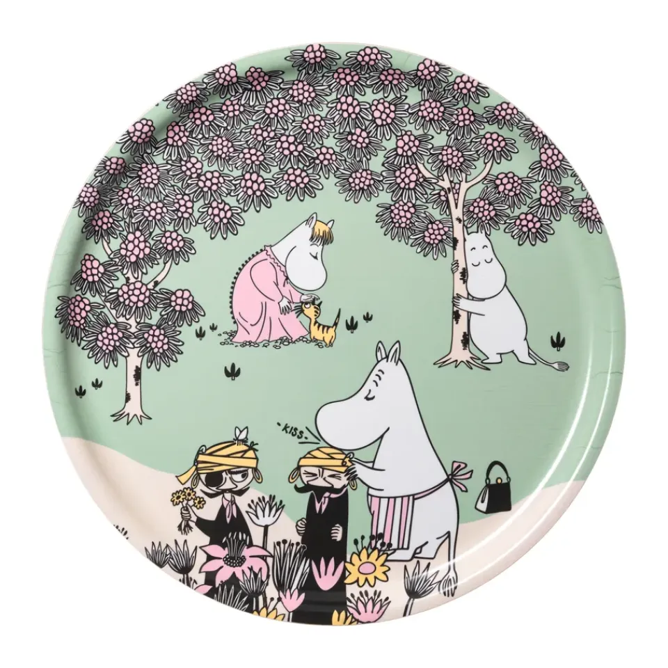 Accessoires Décoratifs|Plateaux Décoratifs<Moomin Arabia Plateau Moomin Omtanke, Ø35 cm