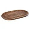 Accessoires Décoratifs|Plateaux Décoratifs<ERNST Plateau oval 25x40 cm, Marron