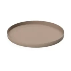 Accessoires Décoratifs|Plateaux Décoratifs<Cooee Design Plateau rond 30 cm Cooee, Taupe