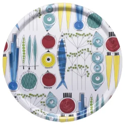 Accessoires Décoratifs|Plateaux Décoratifs<Almedahls Plateau rond Picknick Ø38 cm, Multi