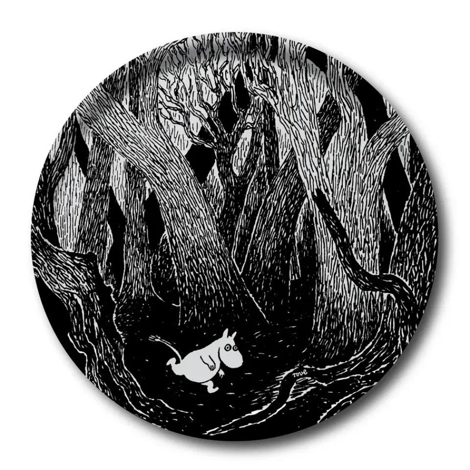 Accessoires Décoratifs|Plateaux Décoratifs<Opto Design Plateau Running Moomin rond, 38 cm