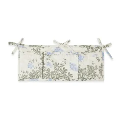 Rangements Pour Les Chambres D'Enfants|Paniers De Rangement<Garbo&Friends Poche de lit matelassée en satin Plumbago, 43x18cm